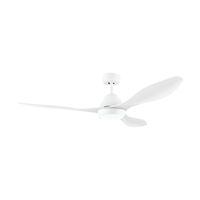 NEVIS 1320mm 18w LED ABS 3 Blade Ceiling Fan