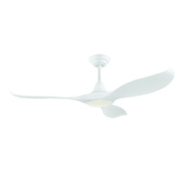 NOOSA 1320mm 18w CCT ABS 3 Blade Ceiling Fan