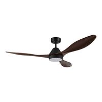 NEVIS 1320mm 18w LED ABS 3 Blade Ceiling Fan