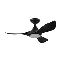 NOOSA 1016mm 18w CCT ABS 3 Blade Ceiling Fan