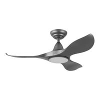 NOOSA 1016mm 18w CCT ABS 3 Blade Ceiling Fan