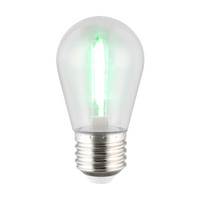 FESTOON E27 LED 12v GREEN Replacement Globe