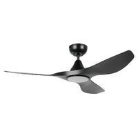 SURF 1220mm 20w CCT DC ABS 3 Blade Ceiling Fan with Remote