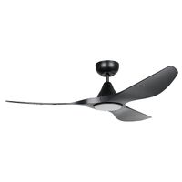 SURF 1320mm 20w CCT DC ABS 3 Blade Ceiling Fan with Remote