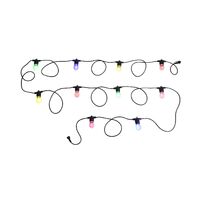 FESTOON 2 10lt LED Multi-Coloured 8m IP55 Festoon Light Extension Kit