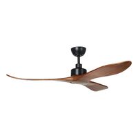 CURRUMBIN 1520mm DC Timber 3 Blade Ceiling Fan 