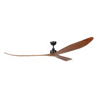 CURRUMBIN 2540mm DC Timber 3 Blade Ceiling Fan 