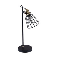 ASHLEY 1lt Adjustable Cage Desk Lamp