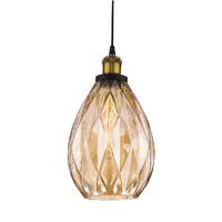 EVELYN 1lt Glass Flex Pendant