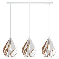 CARLTON 1 3lt Metal Flex Bar Pendant