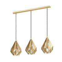 CARLTON 3lt 805mm Metal Flex Pendant