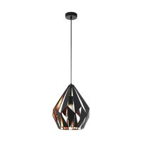 CARLTON 1 1lt 310mm Metal Flex Pendant