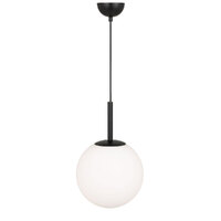 BALLY 1lt 25cm Opal Glass Ball Flex Pendant