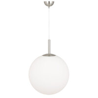 BALLY 1lt 40cm Opal Glass Ball Flex Pendant