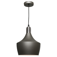 BEVO 1lt Satin Chrome Metal Flex Pendant