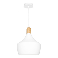 BEVO 1lt 240mm Timber Metal Flex Pendant