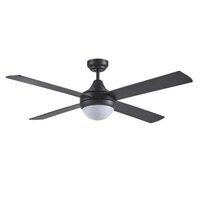 LINK 1200mm 2xES Light 4 Blade Timber Ceiling Fan