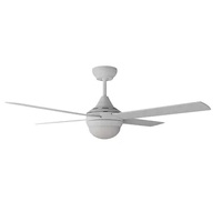 HERON 1320mm AC ABS 4 Blade Ceiling Fan with 2xE27 Light