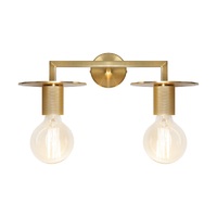 INKA 2lt Metal Wall Light (globes extra)