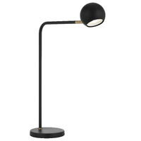 JEREMY 9w Adjustable Metal Table Lamp (globe extra)