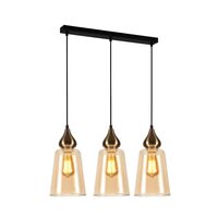 JEREZ 3lt Flat Top Ellipse Bar Pendant