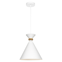 JULIA 1lt Small Metal Flex Pendant 