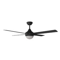 KESTREL 1320mm DC ABS 4 Blade Ceiling Fan with 2xE27 Light