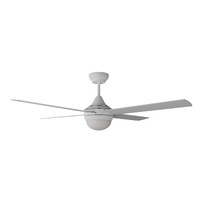 KESTREL 1320mm DC ABS 4 Blade Ceiling Fan with 2xE27 Light