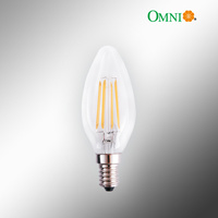 E14 LED Filament Candle Globe (Dimmable)