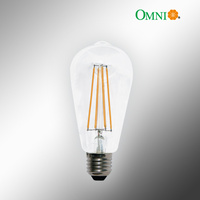 E27 LED Filament Pear Globe (Dimmable)