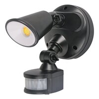 DEFENDER 1lt 10w Tricolour Poly Carb Floodlight with Sensor 