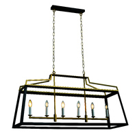 MONTEAL 6lt Metal Boxed Chain Pendant