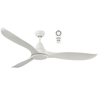 WAVE 1500mm DC 3 Blade ABS Ceiling Fan with Remote