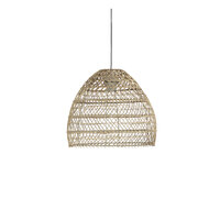 METTE 350mm Natural Cane Woven Rattan Pendant