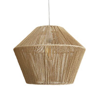 PADANG 450mm Natural Cane Rattan Pendant