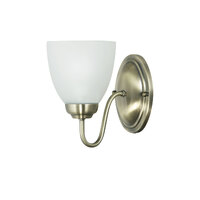 ROCHESTER 1lt Frost Glass Wall Light