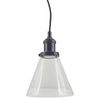 P1720 1lt Small Glass Flex Pendant