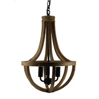 P1766 3lt Timber Chain Pendant