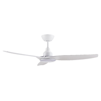 SKYFAN DC 1300mm 20w Tricolour Step-Dimming 3 Blade ABS Ceiling Fan