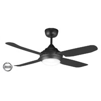 SPINIKA II 1200mm 20w Tricolour Step-Dimming 4 Blade ABS Ceiling Fan