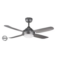 SPINIKA 1320mm 20w Tricolour Step Dimming 4 Blade ABS Ceiling Fan