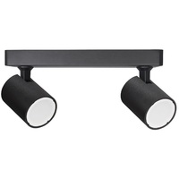 SPOT 2lt Adjustable Bar Wall Light (globes not included)