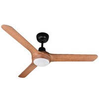 SPYDA 1250mm 20w Tricolour Step Dimming 3 Blade ABS Ceiling Fan