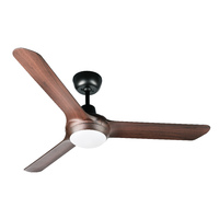 SPYDA 1250mm 20w Tricolour Step Dimming 3 Blade ABS Ceiling Fan