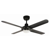 SPYDA 1250mm 20w Tricolour Step Dimming 4 Blade ABS Ceiling Fan