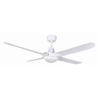 SPYDA 1400mm 20w Tricolour Step Dimming 4 Blade ABS Ceiling Fan