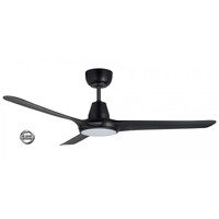 SPYDA EC Smart 1250mm 20w Tricolour Step Dimming 3 Blade ABS Ceiling Fan