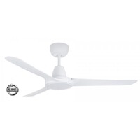 SPYDA EC Smart 1250mm 20w Tricolour Step Dimming 3 Blade ABS Ceiling Fan