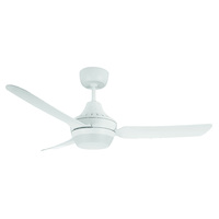 STANZA 1220mm 2x15w B22 Glass Fibre 3 Blade Ceiling Fan