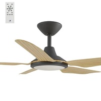 STORM 1067mm 18w CCT LED DC ABS 5 Blade Ceiling Fan with Remote